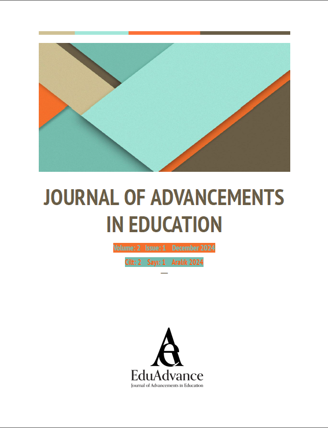 					Cilt 2 Sayı 1 (2024): Journal of Advancements in Education Gör
				